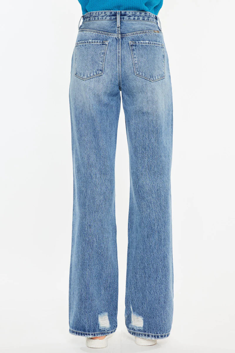 KanCan High Plains Crossover Jeans – Light Wash