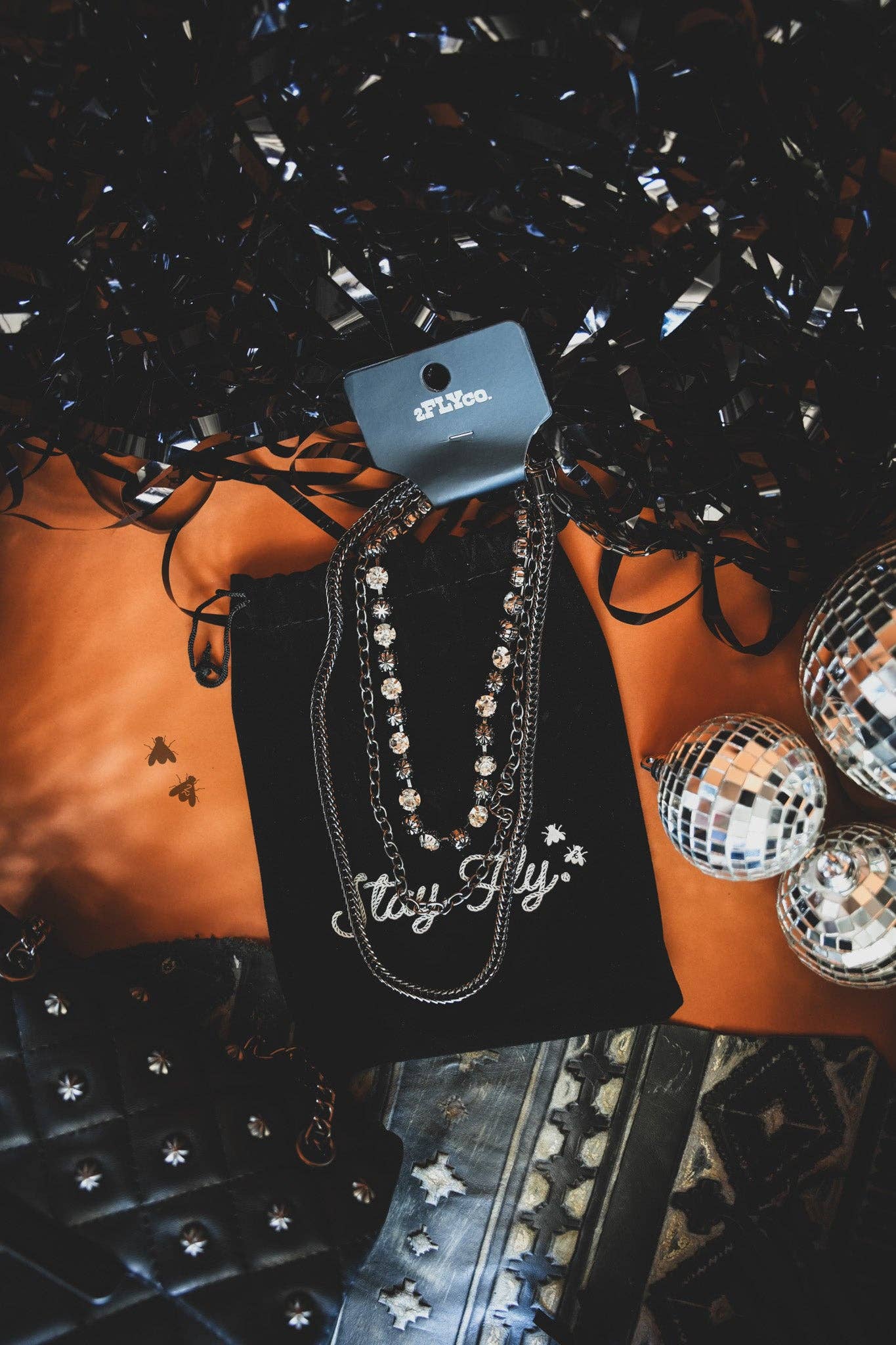 TOO FLY 4 U *MIDNIGHT RIDER Necklace