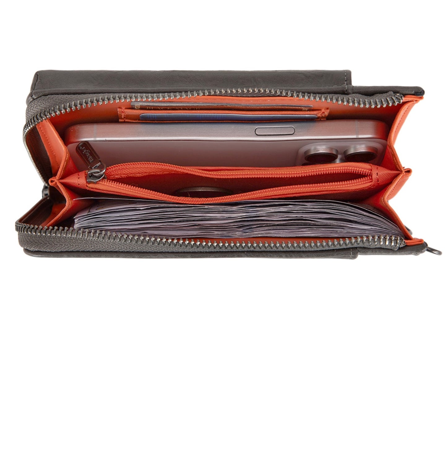 Wrangler RFID Small Crossbody/Cellphone Wallet