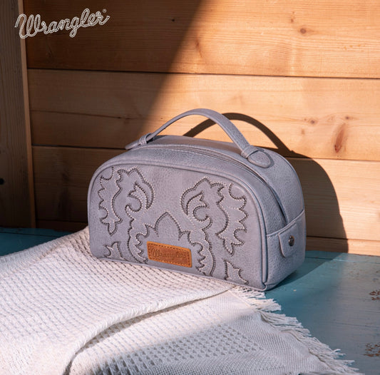 Wrangler Embroidered Multi Purpose/Travel Pouch - Jean