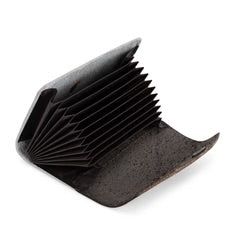 Wrangler Genuine Hair-On Cowhide Floral Tooled Card Holder