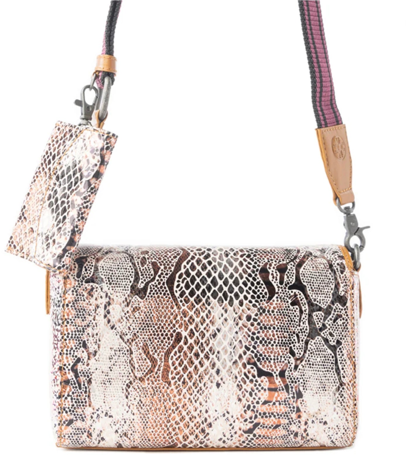 Elysian Charm Leather Shoulder Bag