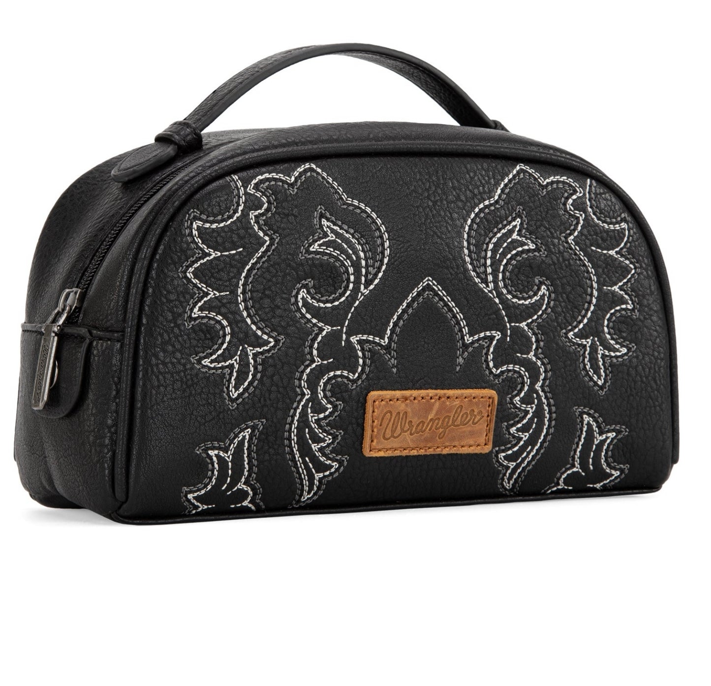 Wrangler Embroidered Multi Purpose/Travel Pouch - Black