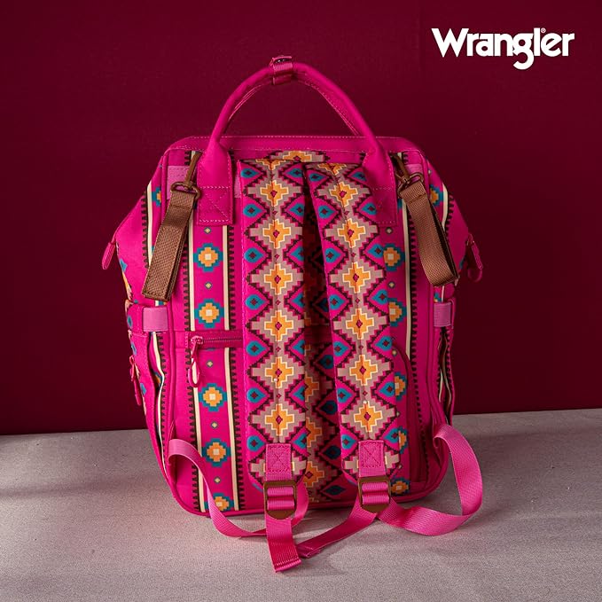 Wrangler SOUTHWESTERN PRINT BACKPACK