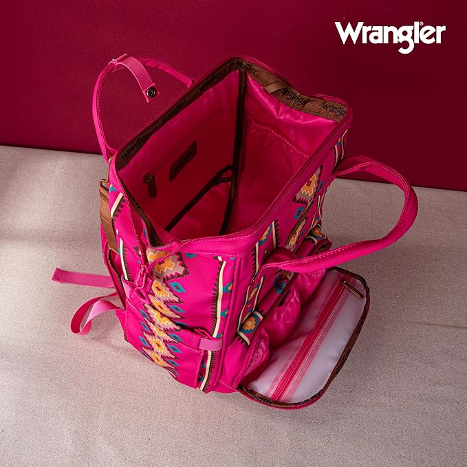 Wrangler SOUTHWESTERN PRINT BACKPACK