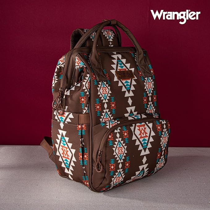 Wrangler SOUTHWESTERN PRINT BACKPACK