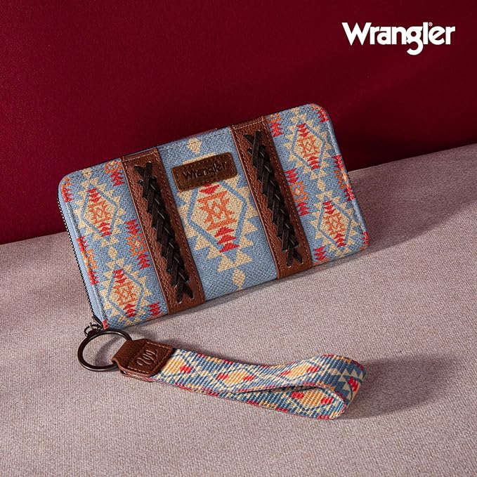 Wrangler Southwestern Art Print Wallet