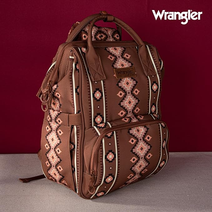 Wrangler SOUTHWESTERN PRINT BACKPACK