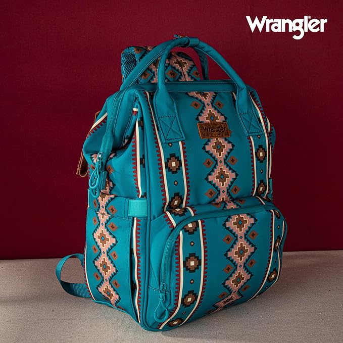 Wrangler SOUTHWESTERN PRINT BACKPACK