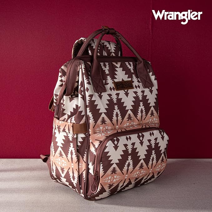 Wrangler SOUTHWESTERN PRINT BACKPACK