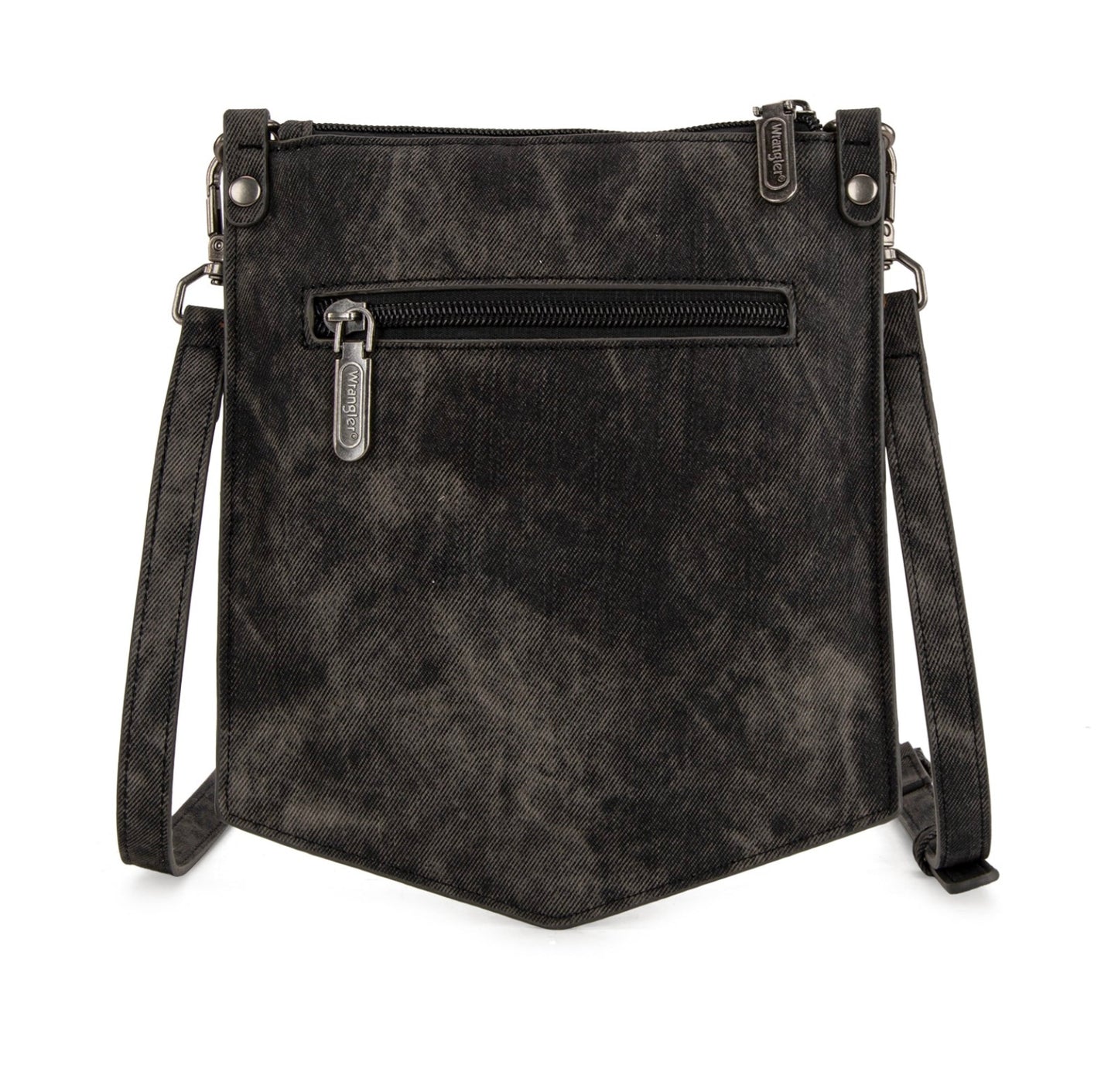 Wrangler "W" Stitch Water Repellent Denim Pocket Crossbody