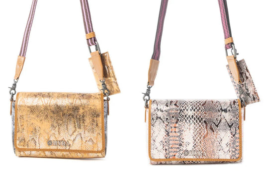 Elysian Charm Leather Shoulder Bag