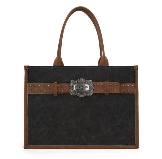 Wrangler Buckle Concealed Carry Large Tote