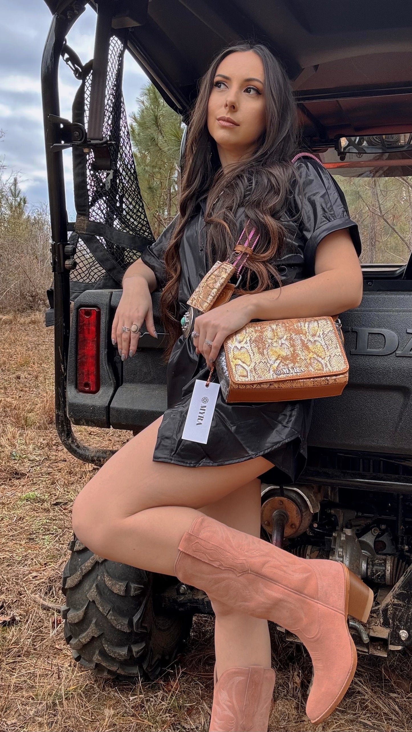 Western Romper Dress