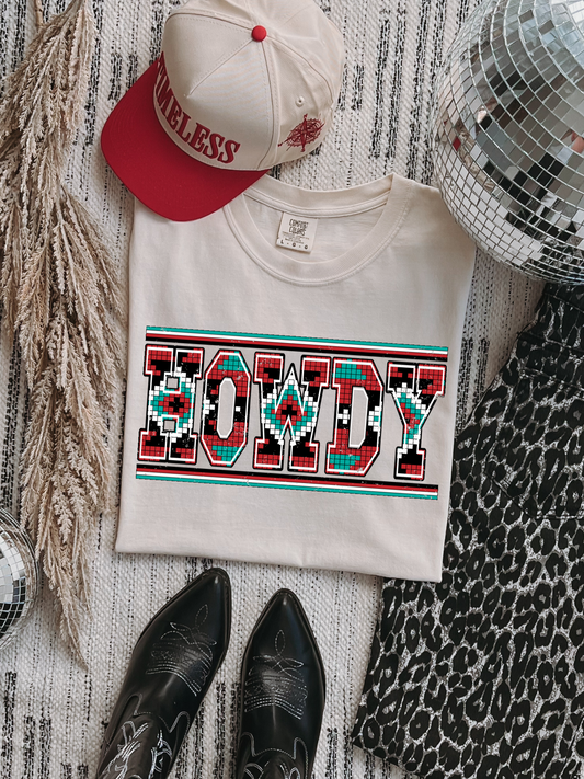 Aztec Howdy Tee