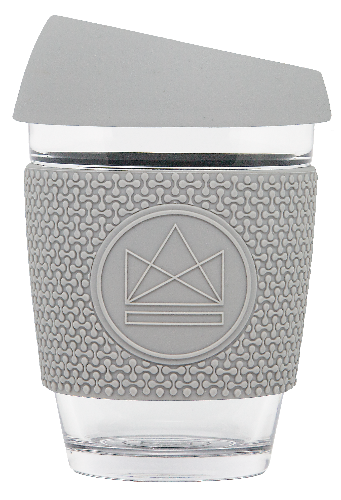 Reusable Glass Coffee Cup-12oz