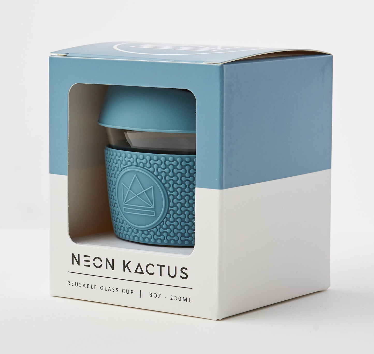 Reusable Glass Coffee Cup-8oz