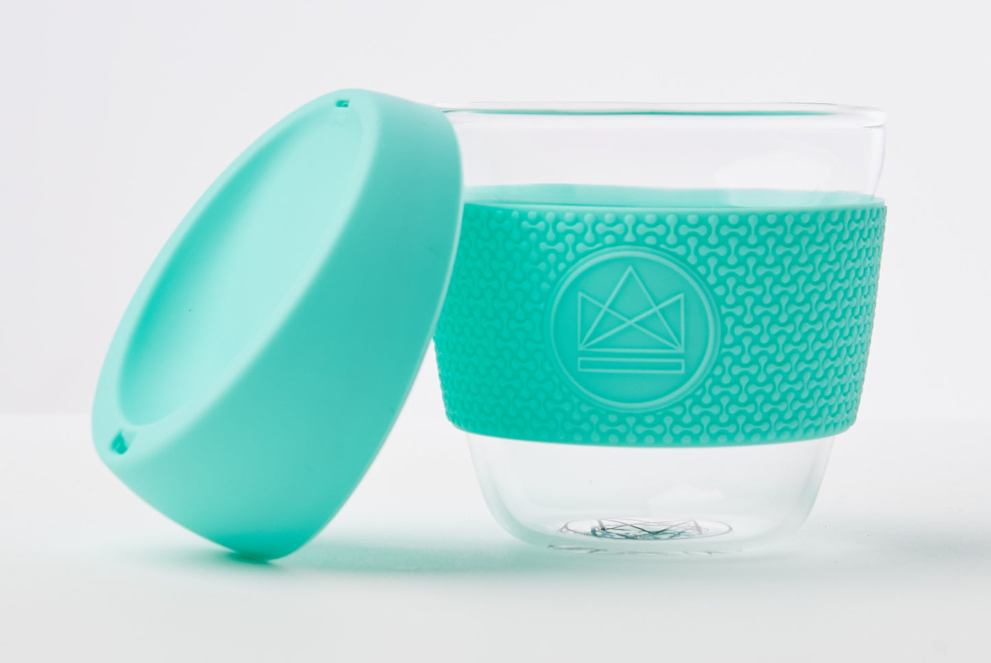 Reusable Glass Coffee Cup-8oz