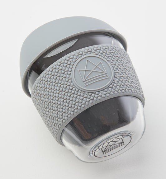 Reusable Glass Coffee Cup-8oz