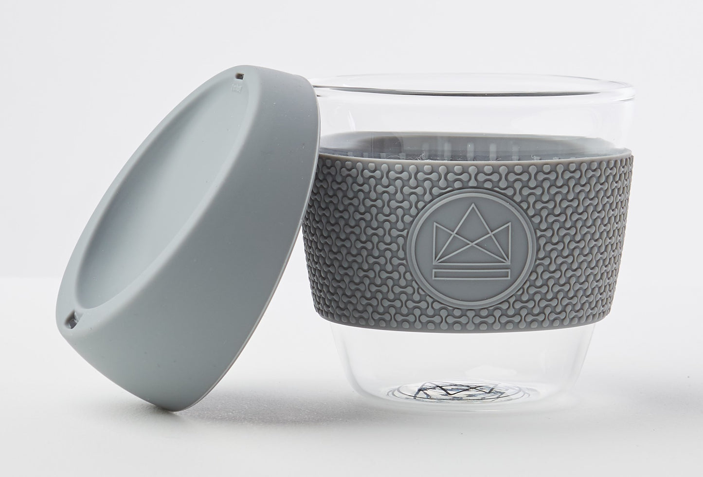 Reusable Glass Coffee Cup-8oz