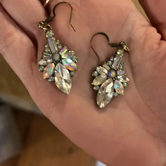 Iridescent Statement Earrings